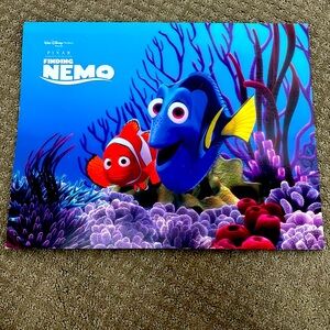 Disney Pixar Finding Nemo 4 printed lithographs suitable for framing artwork